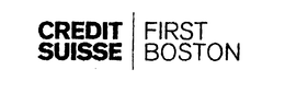 CREDIT SUISSE FIRST BOSTON trademark