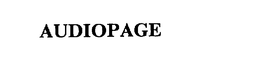 AUDIOPAGE trademark