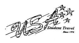 USA STUDENT TRAVEL SINCE 1976 trademark