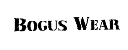 BOGUS WEAR trademark