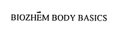BIOZHEM BODY BASICS trademark