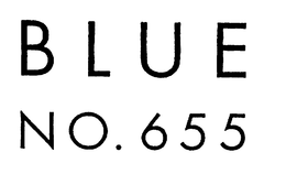B L U E  N O .  6 5 5 trademark