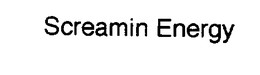 SCREAMIN ENERGY trademark
