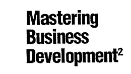 MASTERING BUSINESS DEVELOPMENT2 trademark