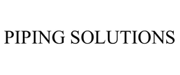 PIPING SOLUTIONS trademark