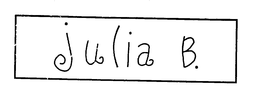 JULIA B trademark