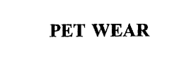 PET WEAR trademark