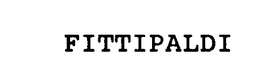 FITTIPALDI trademark