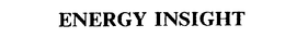 ENERGY INSIGHT trademark