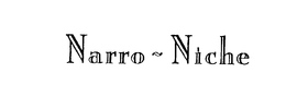 NARRO-NICHE trademark