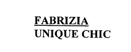 FABRIZIA UNIQUE CHIC trademark