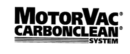 MOTORVAC CARBONCLEAN SYSTEM trademark