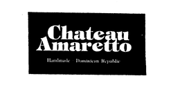 CHATEAU AMARETTO HANDMADE DOMINICAN REPUBLIC trademark