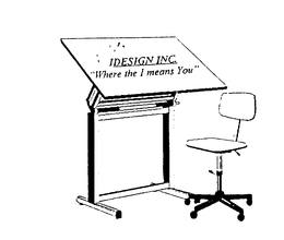 IDESIGN "WHERE THE I MEANS YOU" trademark