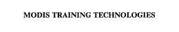 MODIS TRAINING TECHNOLOGIES trademark