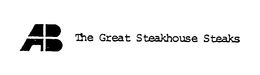 AB THE GREAT STEAKHOUSE STEAKS trademark