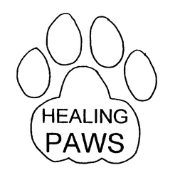 HEALING PAWS trademark