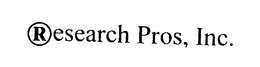 RESEARCH PROS, INC. trademark