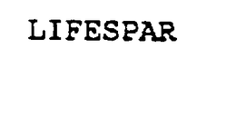 LIFESPAR trademark