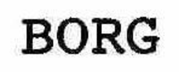 BORG trademark