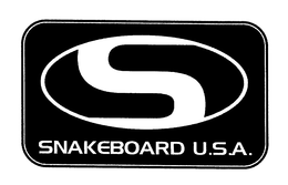 S SNAKEBOARD U.S.A. trademark