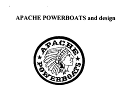 APACHE POWERBOATS trademark