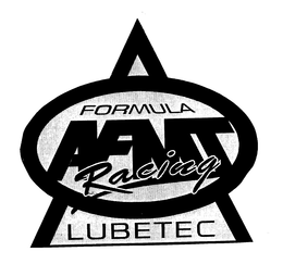AFMT FORMULA RACING LUBETEC trademark