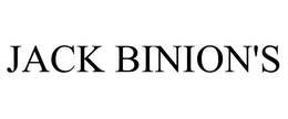 JACK BINION'S trademark