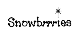SNOWBRRRIES trademark
