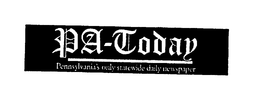 PA - TODAY PENNSYLVANIA'S ONLY STATEWIDE DAILY NEWSPAPER trademark