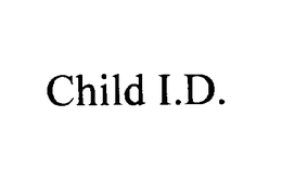 CHILD I.D. trademark