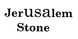 JERUSALEM STONE trademark