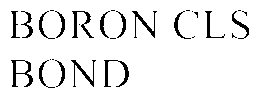 BORON CLS BOND trademark
