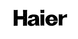HAIER trademark