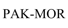 PAK-MOR trademark