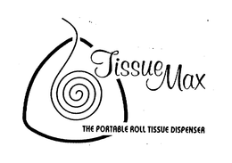 TISSUEMAX THE PORTABLE ROLL TISSUE DISPENSER trademark