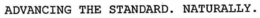 ADVANCING THE STANDARD. NATURALLY. trademark