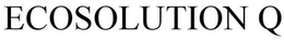 ECOSOLUTION Q trademark