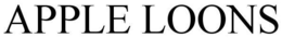 APPLE LOONS trademark