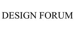 DESIGN FORUM trademark
