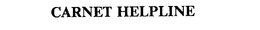 CARNET HELPLINE trademark
