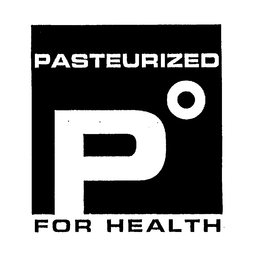 PASTEURIZED P FOR HEALTH trademark