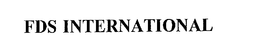 FDS INTERNATIONAL trademark