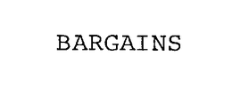 BARGAINS trademark