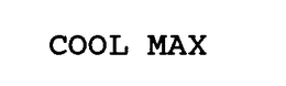 COOL MAX trademark