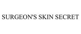 SURGEON'S SKIN SECRET trademark