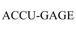 ACCU-GAGE trademark