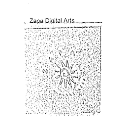 ZAPA DIGITAL ARTS trademark