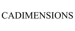 CADIMENSIONS trademark
