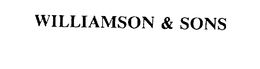 WILLIAMSON & SONS trademark